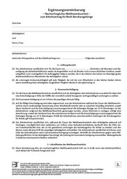 Cover der Leseprobe "Ergänzungsvereinbarung – Nachvertragliches Wettbewerbsverbot – zum Arbeitsvertrag für Nicht-Berufsangehörige" von DWS-Medien.