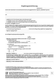 Cover der Leseprobe "Vergütungsvereinbarung – umfassend" von DWS-Medien.