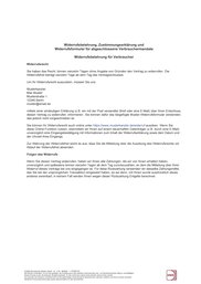 Cover der Leseprobe "Muster-Widerrufsformular für online abgeschlossene Verbrauchermandate" von DWS-Medien.