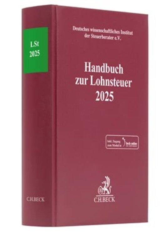  Handbuch zur Lohnsteuer 2025 